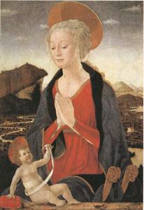 Alessio Baldovinetti The Virgin and Child (mk05) china oil painting image